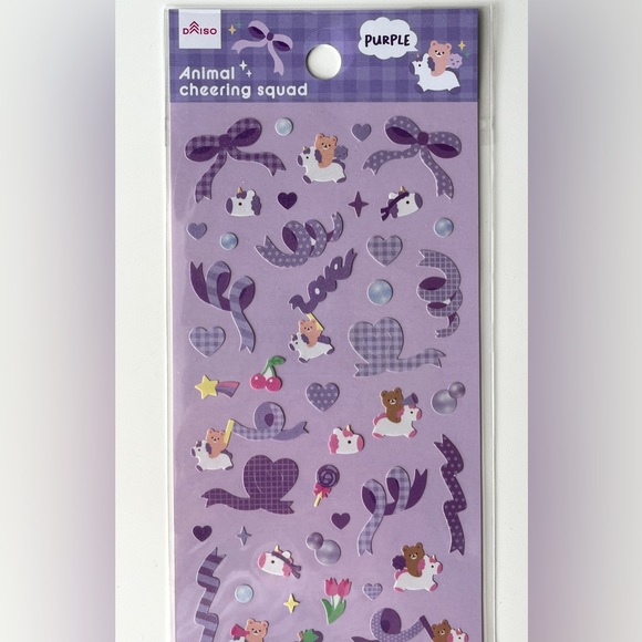 Daiso Animal Sticker Set - Picture 7 of 8